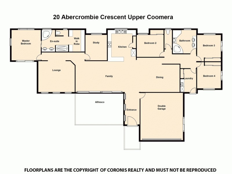 20 Abercrombie Crescent, Upper Coomera QLD 4209 Floorplan