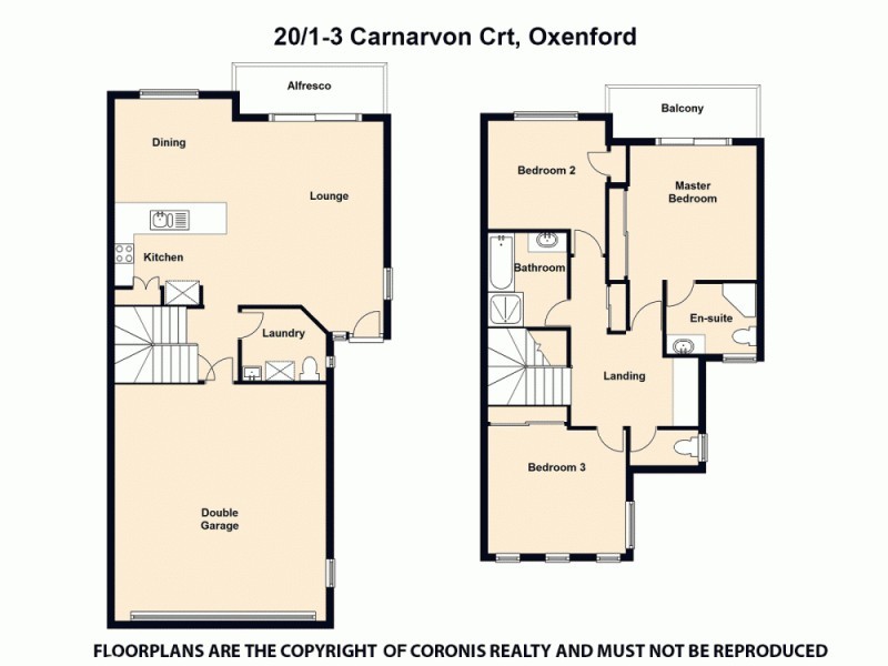 20/1-3 Carnarvon Court, Oxenford QLD 4210 Floorplan