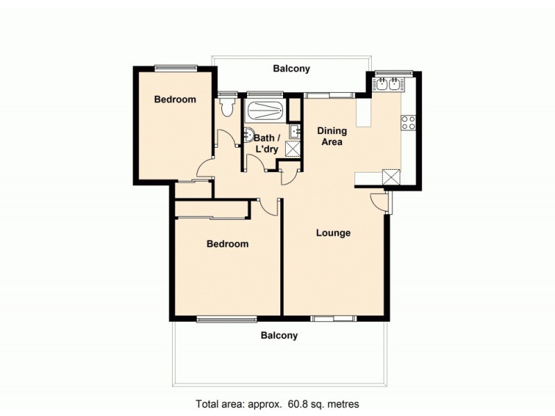 2/19 Chelmsford Avenue, Lutwyche QLD 4030 Floorplan
