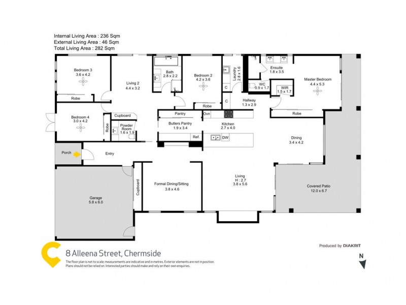 8 Alleena Street, Chermside QLD 4032 Floorplan