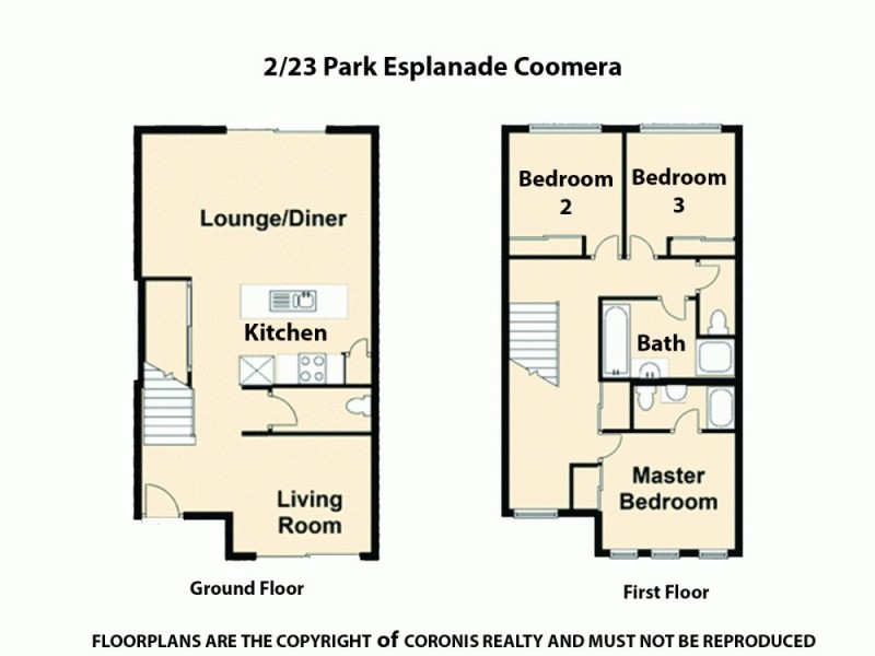 2/23 Park Esplanade, Coomera QLD 4209 Floorplan