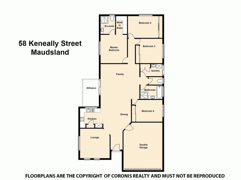 58 Keneally Street, Maudsland QLD 4210 Floorplan