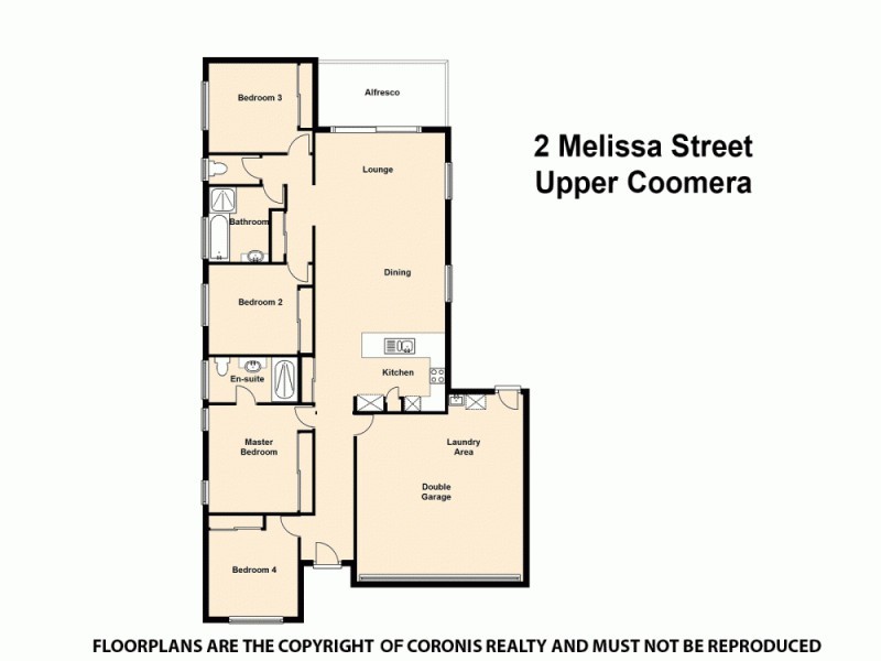 2 Melissa Street, Upper Coomera QLD 4209 Floorplan
