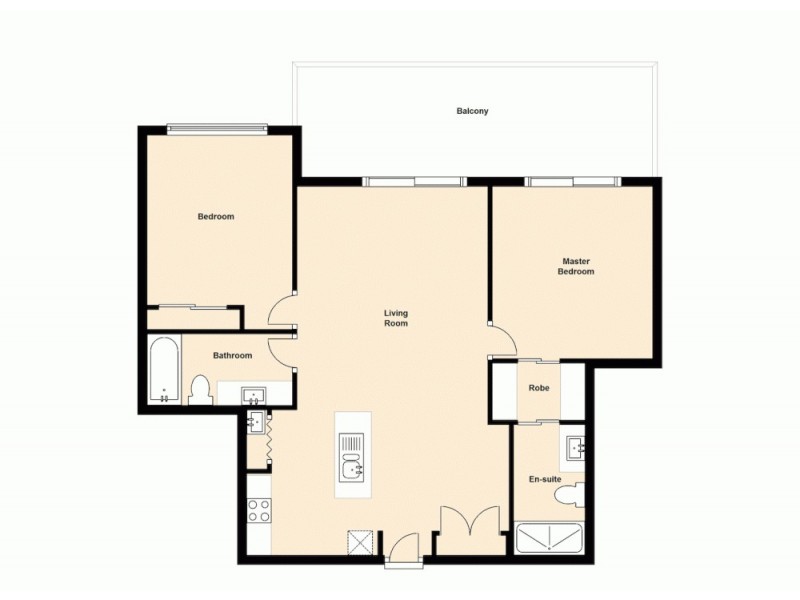 610/392 Hamilton Road, Chermside QLD 4032 Floorplan