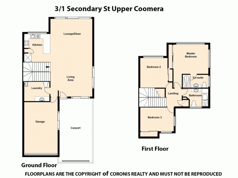3/1 Secondary Street, Upper Coomera QLD 4209 Floorplan