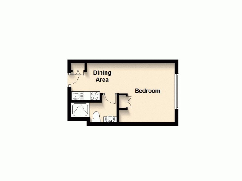 1101/9 Castlebar Street, Kangaroo Point QLD 4169 Floorplan