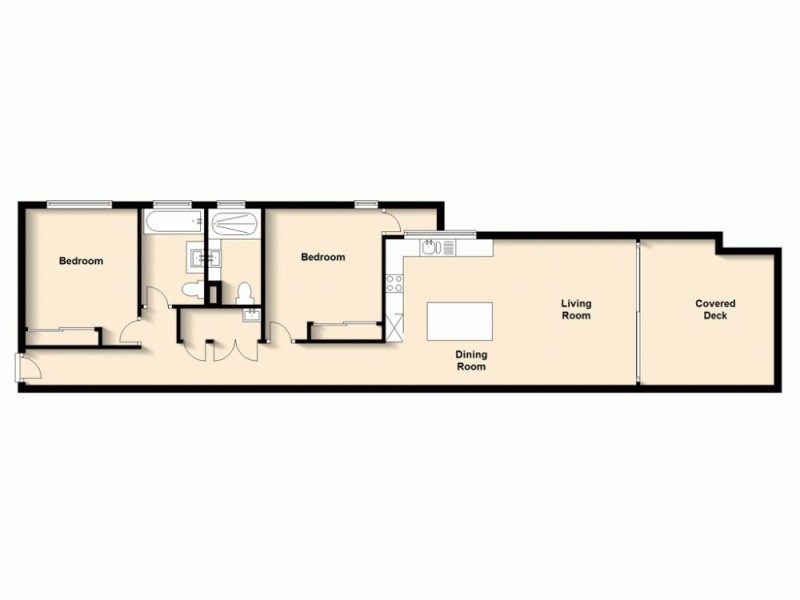 802/109 Astor Terrace, Spring Hill QLD 4000 Floorplan