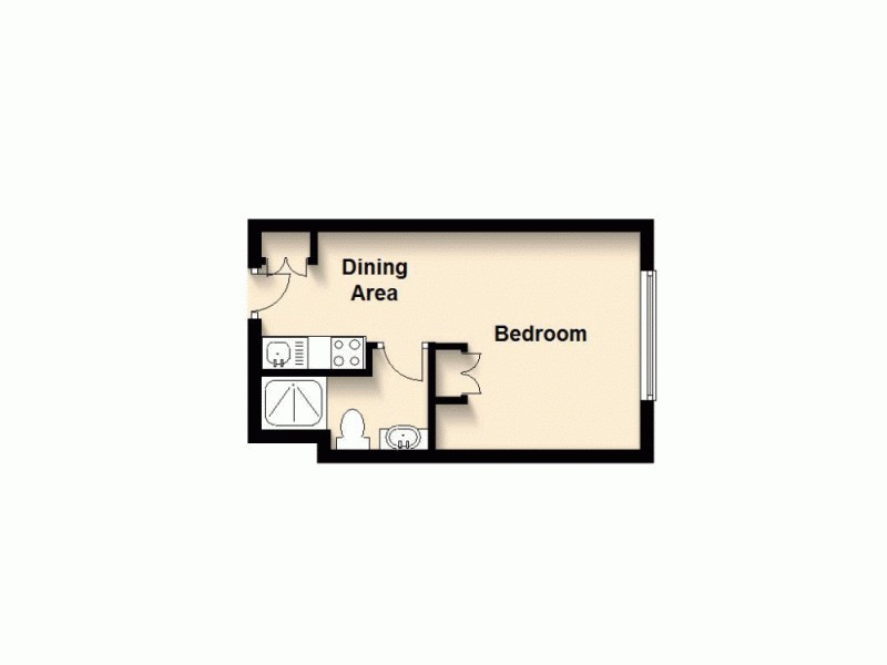 601/9 Castlebar Street, Kangaroo Point QLD 4169 Floorplan