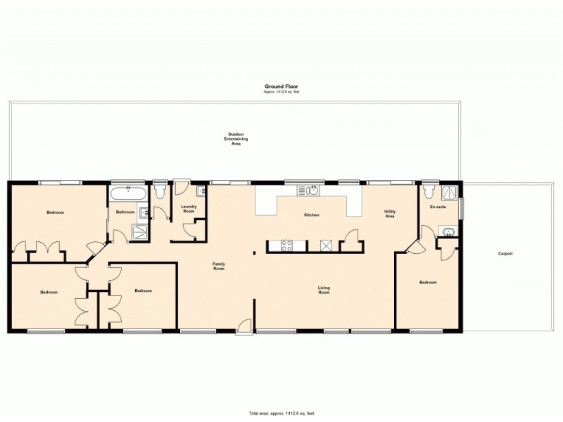 240 Norris Creek Road, Munruben QLD 4125 Floorplan