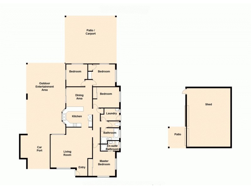 128 Hall Road, Elimbah QLD 4516 Floorplan