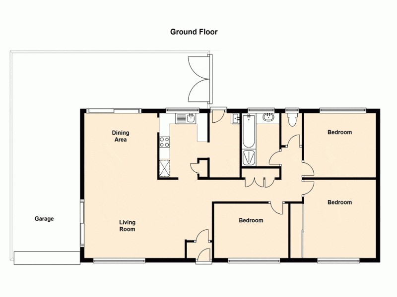 1 Dawson Street, Caboolture QLD 4510 Floorplan