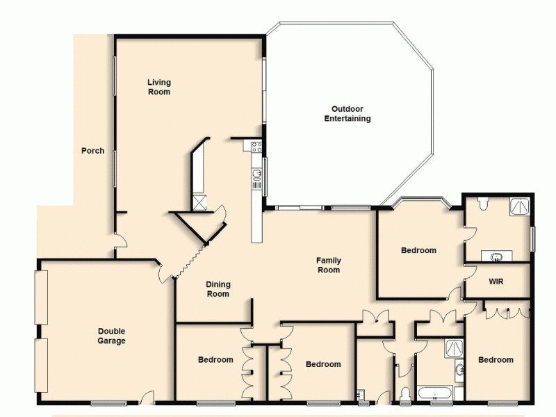 9 Fig Tree Court, Albany Creek QLD 4035 Floorplan