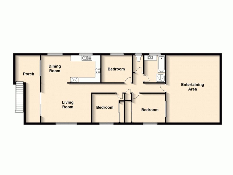 118 Beck Street, Paddington QLD 4064 Floorplan