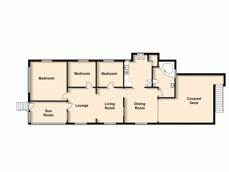 13 Victoria Street, Kelvin Grove QLD 4059 Floorplan