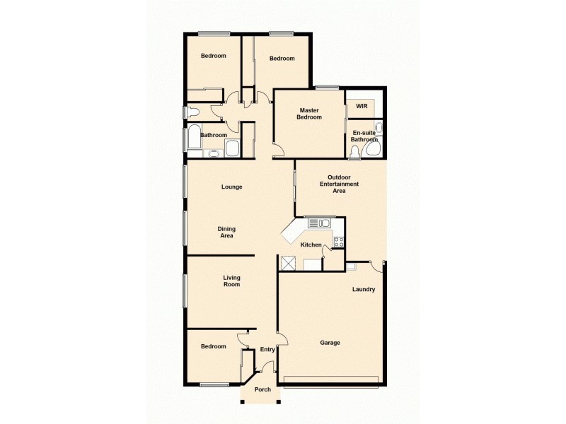 63 Summerhill Drive, Morayfield QLD 4506 Floorplan