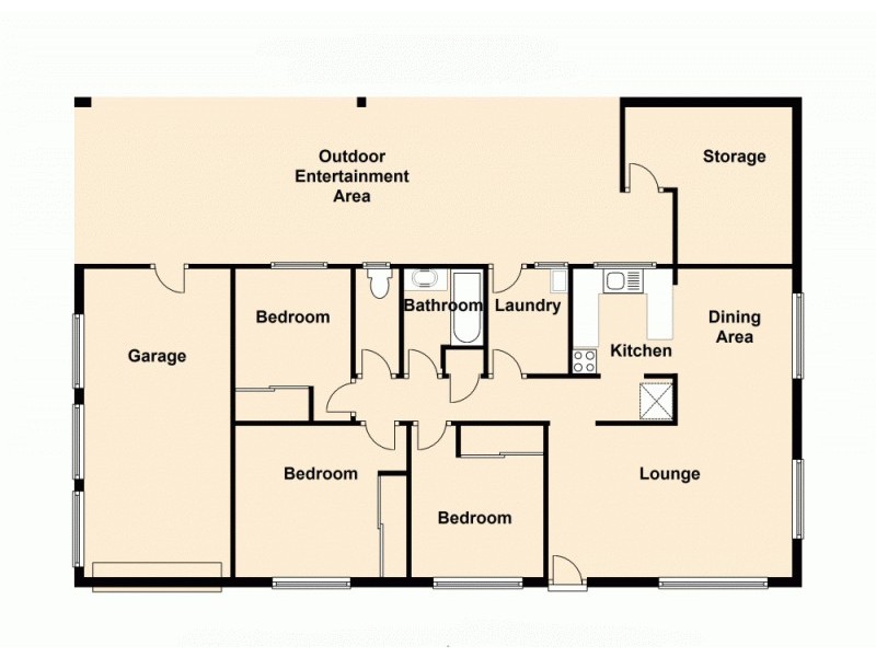 18 Rosewood Drive, Strathpine QLD 4500 Floorplan