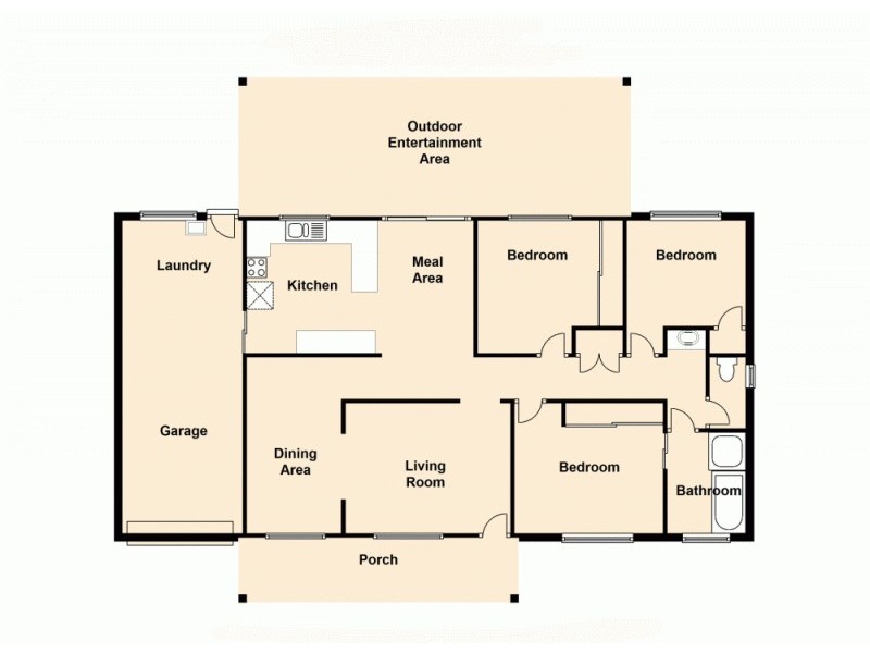 2/23 Kevin Grove, Caboolture South QLD 4510 Floorplan