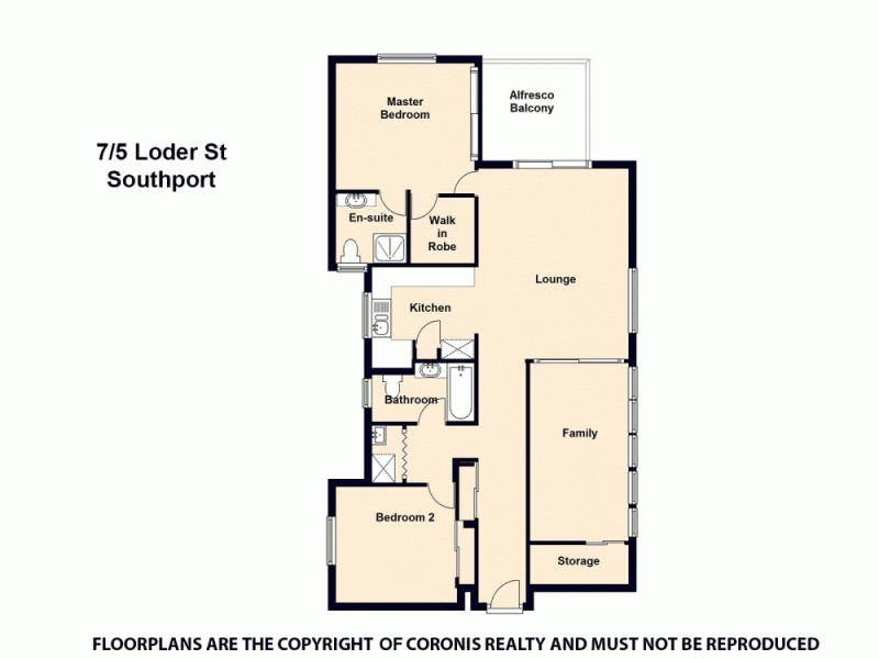 7/5 Loder St, Biggera Waters QLD 4216 Floorplan