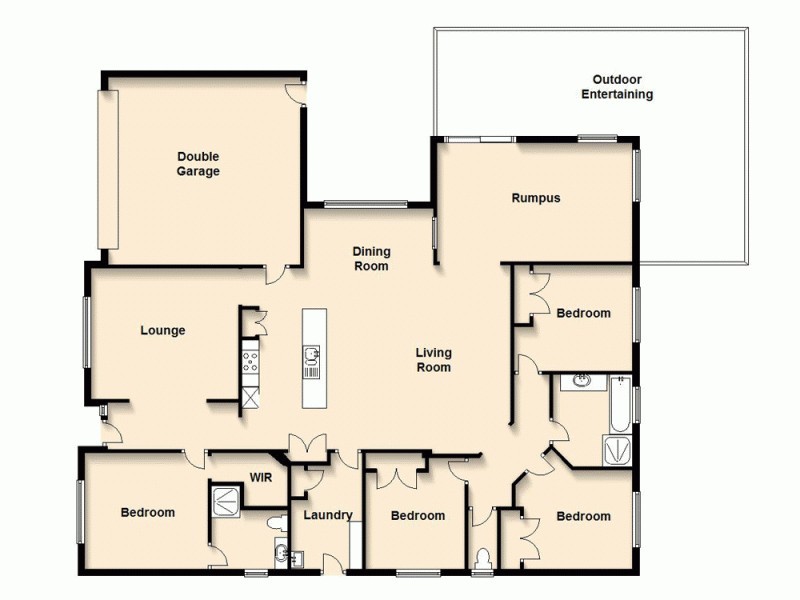 4 Brigalow Close, Bridgeman Downs QLD 4035 Floorplan