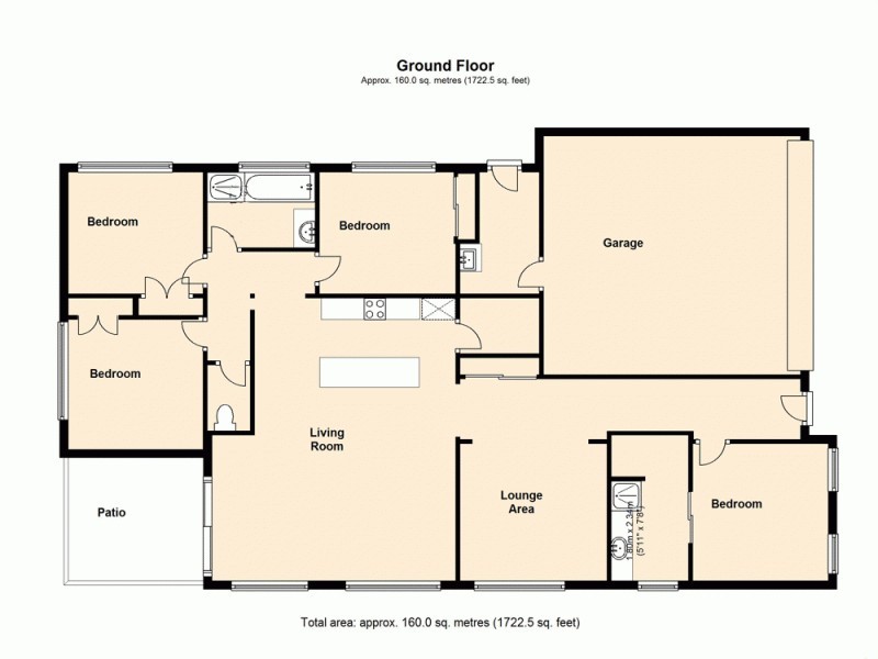61 (Lot 1447) Cootharaba Crescent, Warner QLD 4500 Floorplan