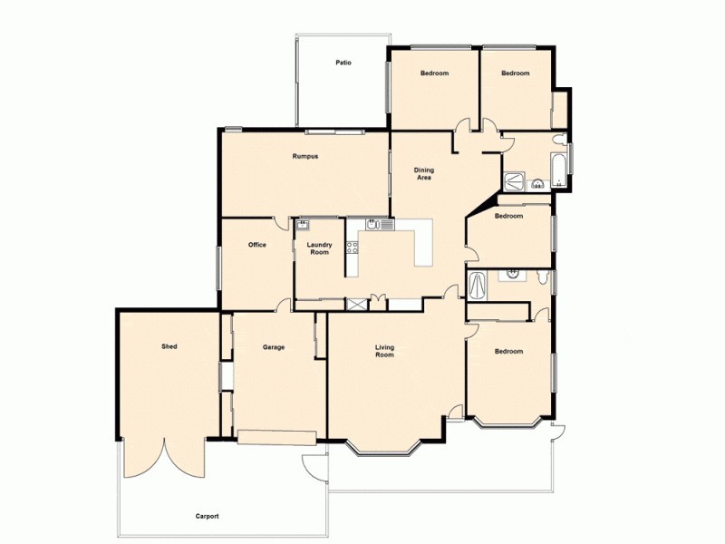 3 Hancock Street, Caboolture QLD 4510 Floorplan