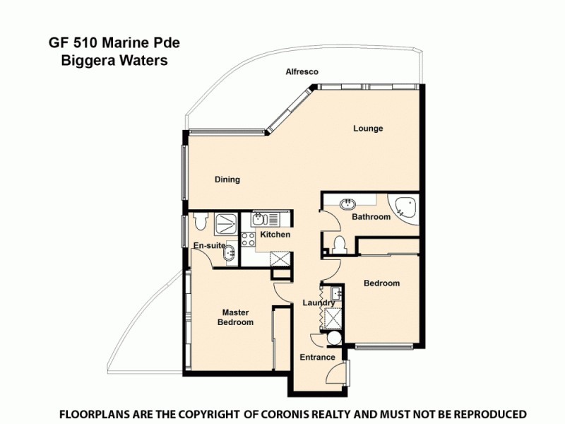 510 Marine Parade, Biggera Waters QLD 4216 Floorplan