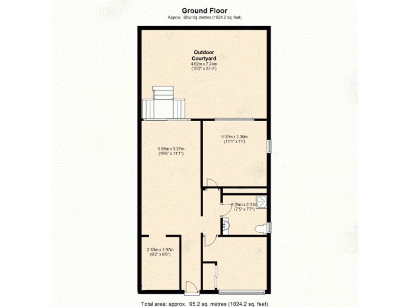 1/97 Eagle Terrace, Auchenflower QLD 4066 Floorplan