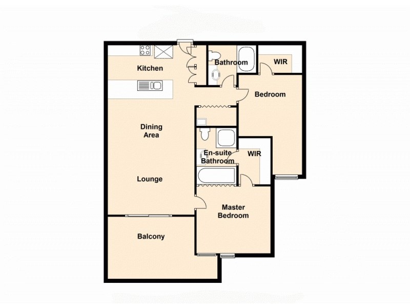 502/25 Dix Street, Redcliffe QLD 4020 Floorplan