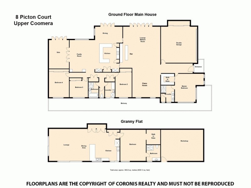 8 Picton Court, Upper Coomera QLD 4209 Floorplan