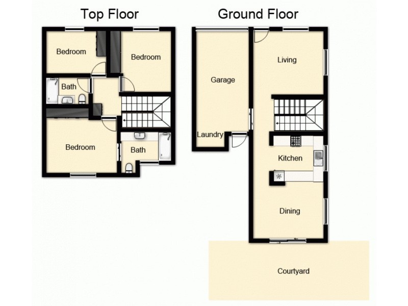 90/37 Dasyure Place, Wynnum West QLD 4178 Floorplan