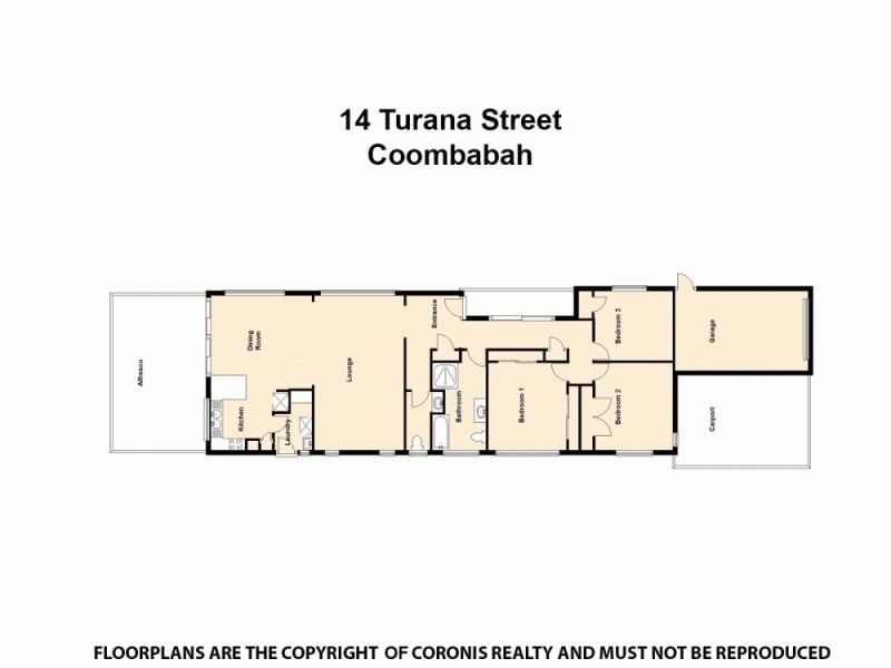 14 Turana Street, Coombabah QLD 4216 Floorplan