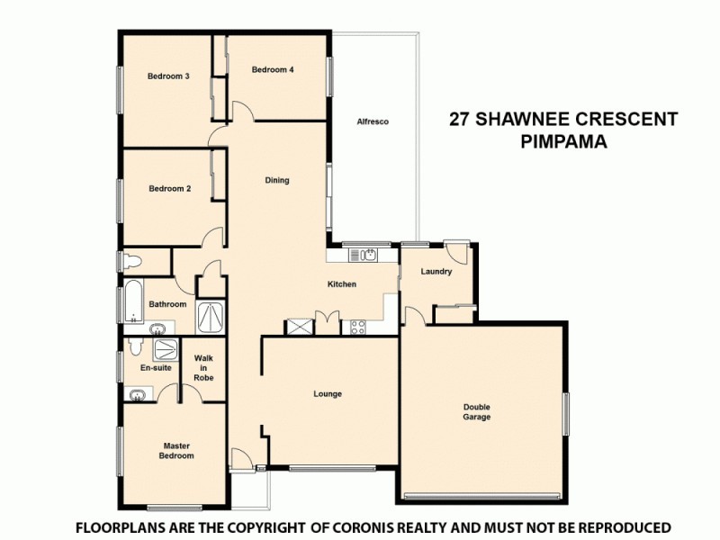 27 Shawnee Cres, Pimpama QLD 4209 Floorplan