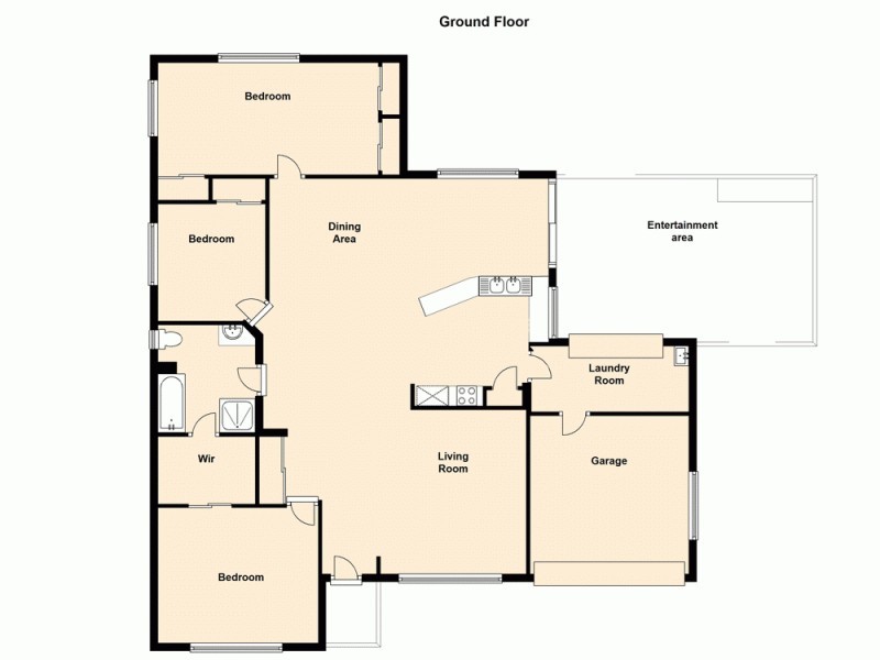 1310 Bribie Island Road, Ningi QLD 4511 Floorplan