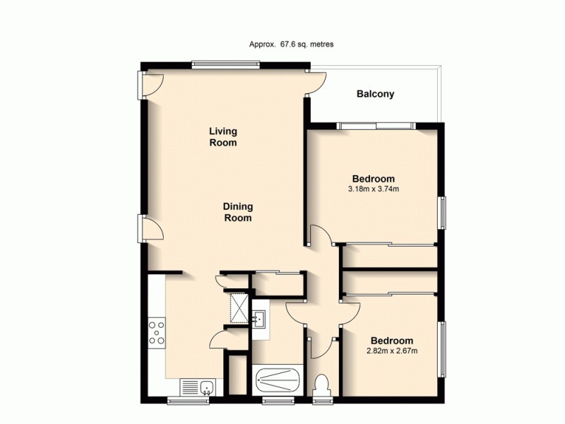 3/75 Stewart Road, Ashgrove QLD 4060 Floorplan
