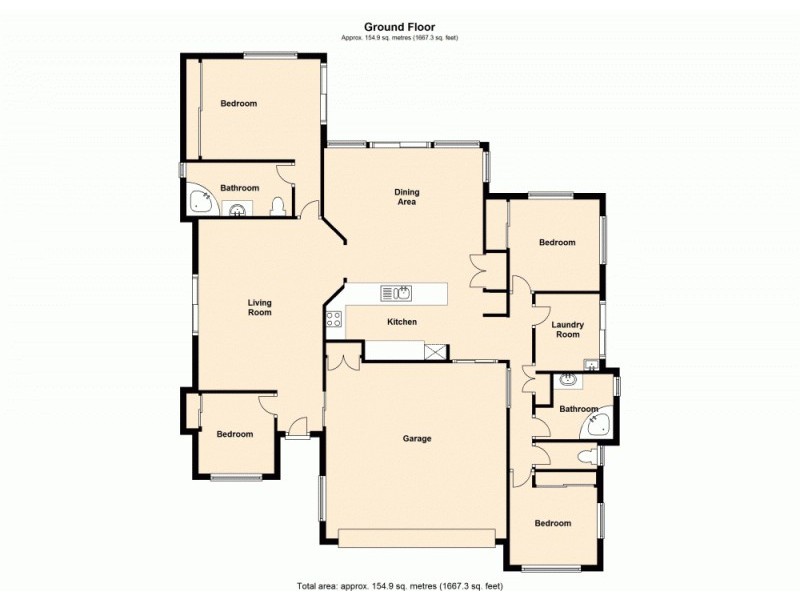 3 Kulnura Street, Upper Kedron QLD 4055 Floorplan