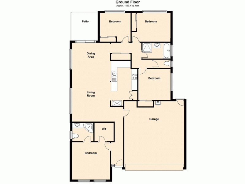 60 Gibbs Street, North Lakes QLD 4509 Floorplan