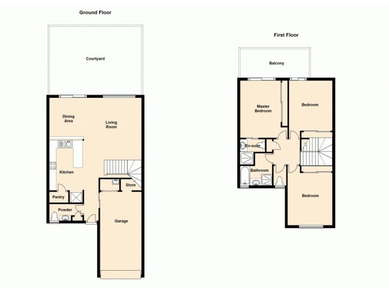 38/8 Peninsula Ave, Cornubia QLD 4130 Floorplan
