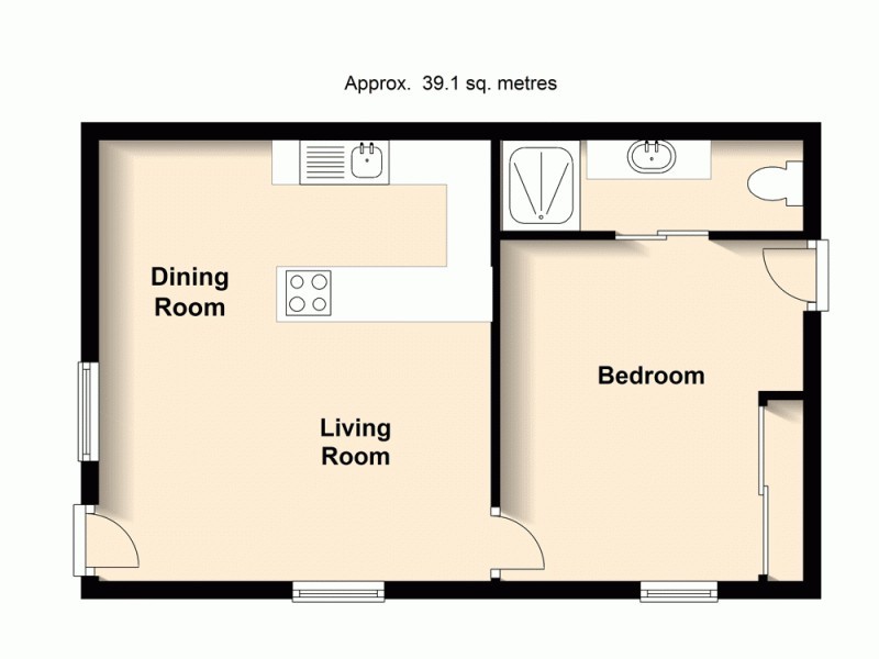 1/265 Cornwall Street, Greenslopes QLD 4120 Floorplan
