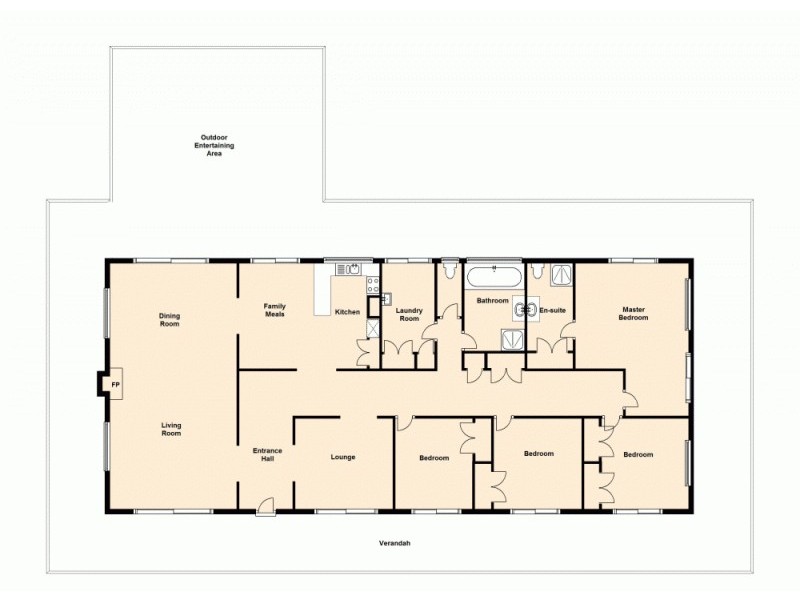 119 Talinga Drive, Park Ridge QLD 4125 Floorplan