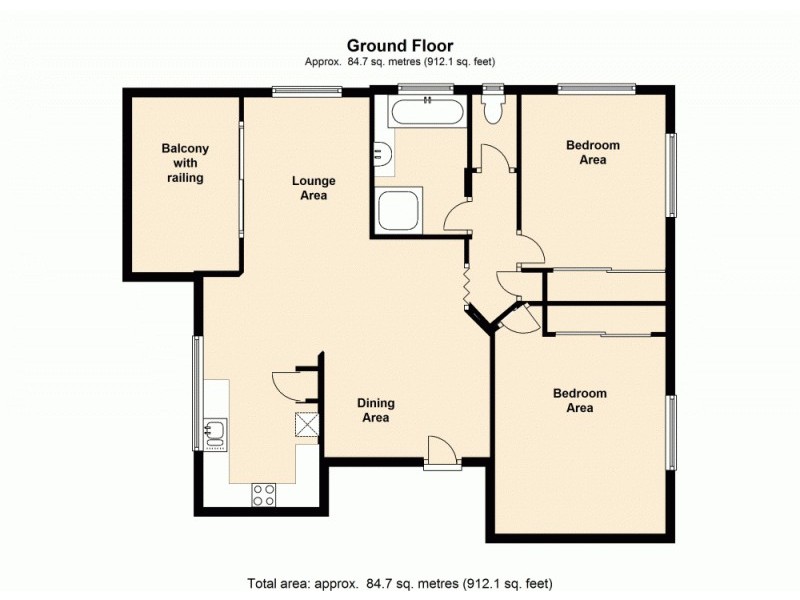 4/25 Ascog Tce, Toowong QLD 4066 Floorplan