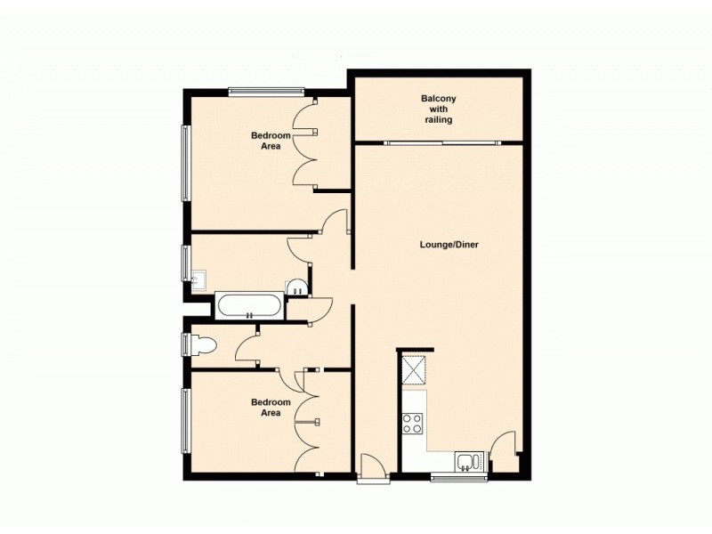 10/32 Gordon Street, Milton QLD 4064 Floorplan