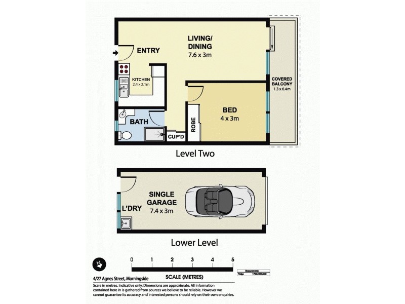 4/27 Agnes Street, Morningside QLD 4170 Floorplan