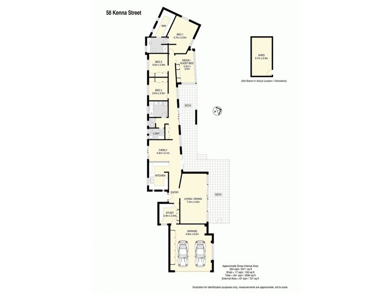 58 Kenna Street, Chermside West QLD 4032 Floorplan
