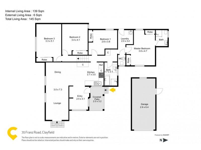 70 Franz Road, Clayfield QLD 4011 Floorplan