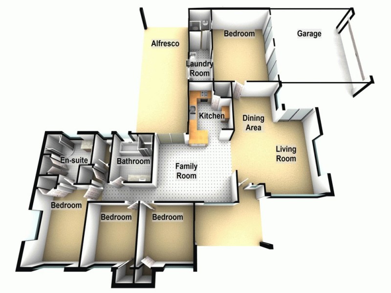 2 Donatello Street, Fig Tree Pocket QLD 4069 Floorplan