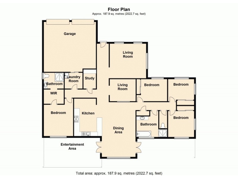 43 Oxford Crescent, Bridgeman Downs QLD 4035 Floorplan