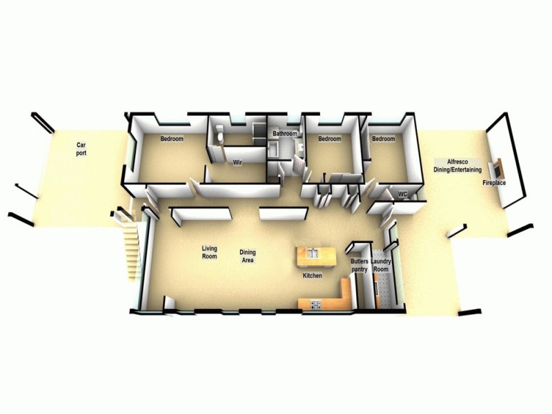 46 Tarm Street, Wavell Heights QLD 4012 Floorplan