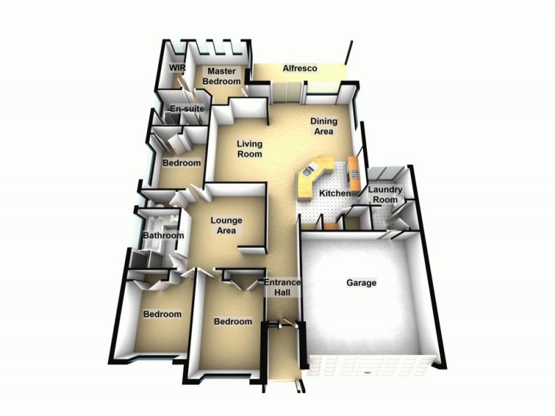 Upper Kedron QLD 4055 Floorplan