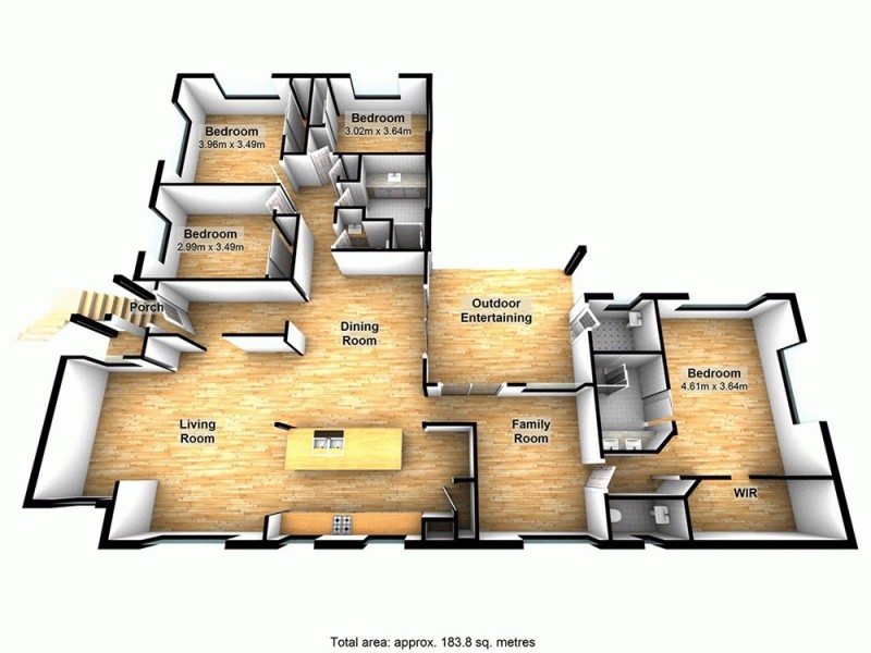 133 Farrant Street, Stafford Heights QLD 4053 Floorplan