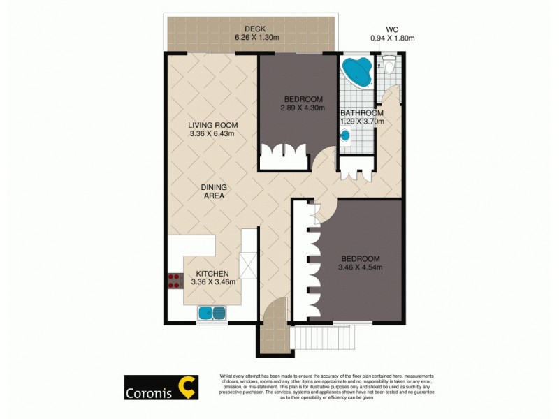 4/106 Leckie Road, Kedron QLD 4031 Floorplan